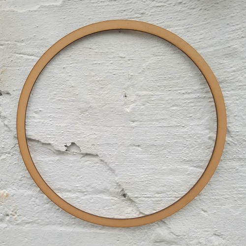 Wooden rings craft shapes - wooden, hoop