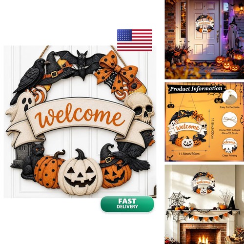 Xiolcxdr halloween wreath - halloween,