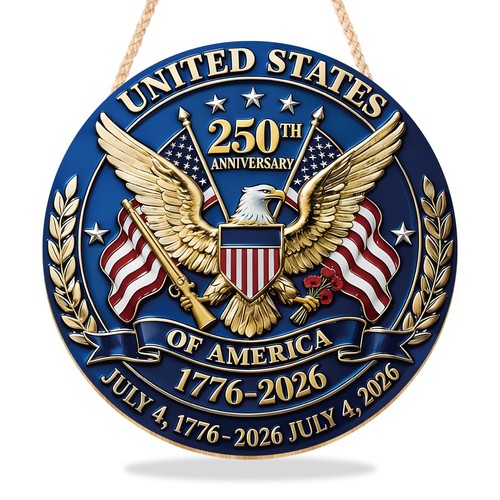 250 anniversary wreath sign - 250,