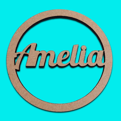 Personalised wooden name - wooden,