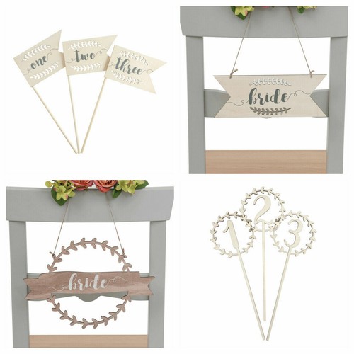 Table numbers bride groom - &,