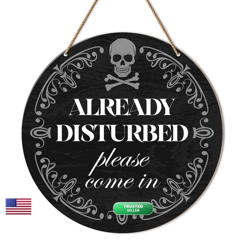 Halloween skeleton door sign - door,